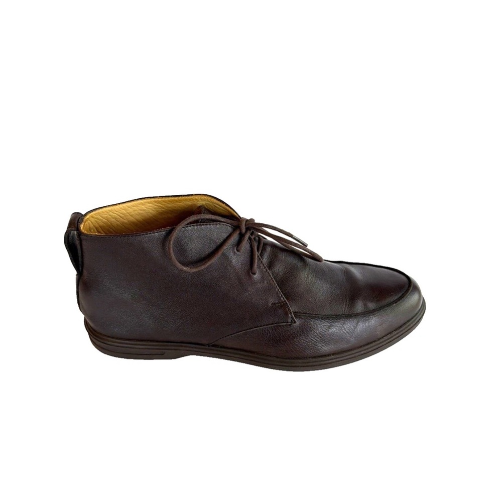 Peter Millar Brown Leather Chukka Boots Men Size 11.5 Made in Brazil EUC